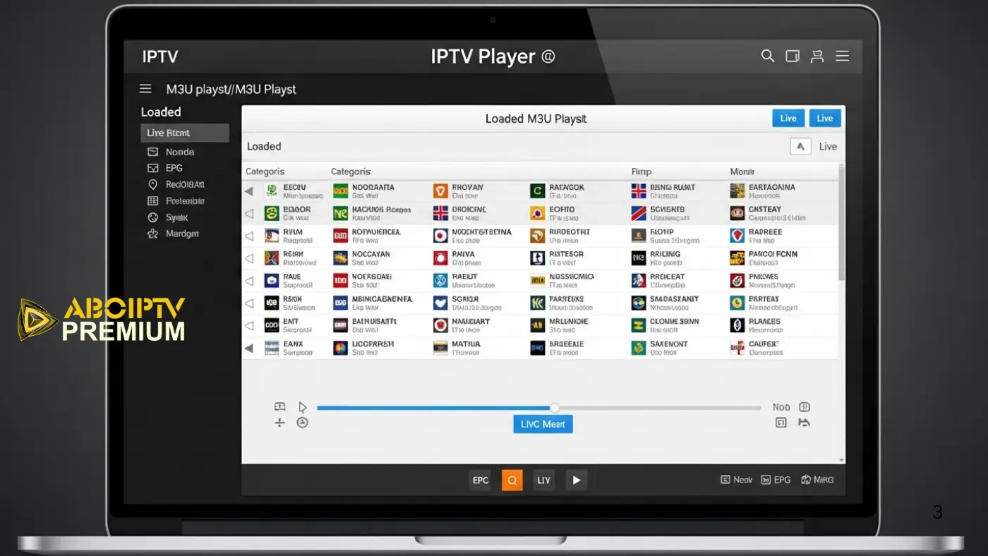 IPTV Player M3U Playlist 2025